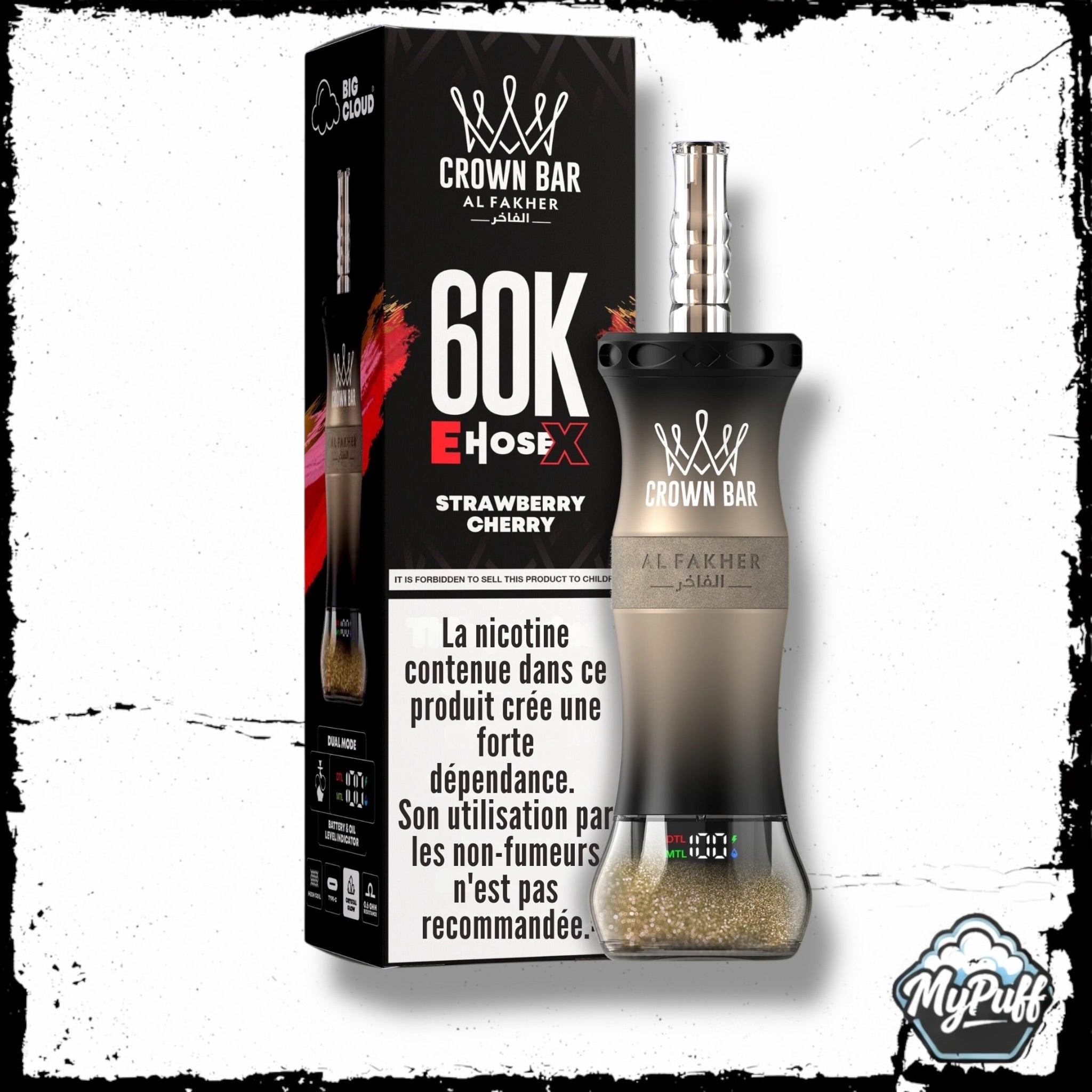 AL FAKHER 60K E-HoseX Crown Bar
