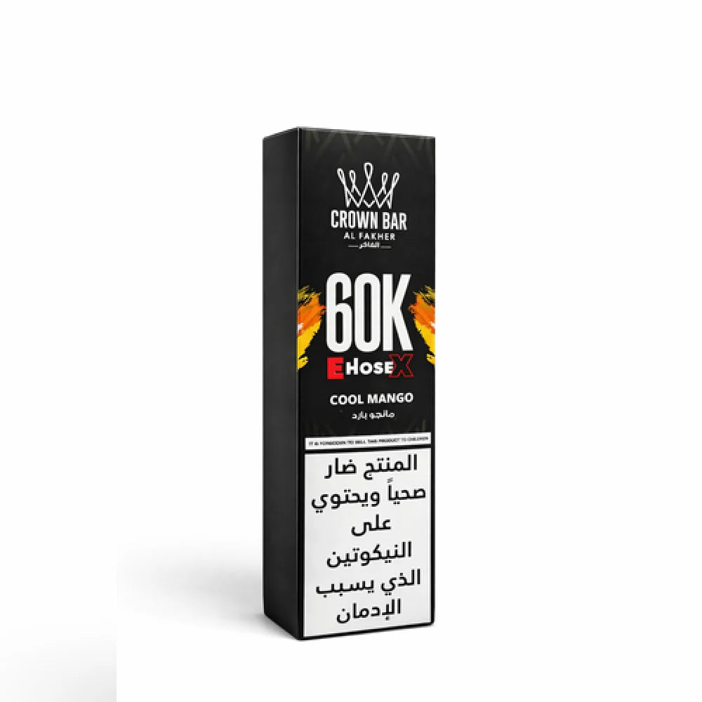 CROWN BAR ALFAKHER EHOSEX 60K PUFFS (6MG)
