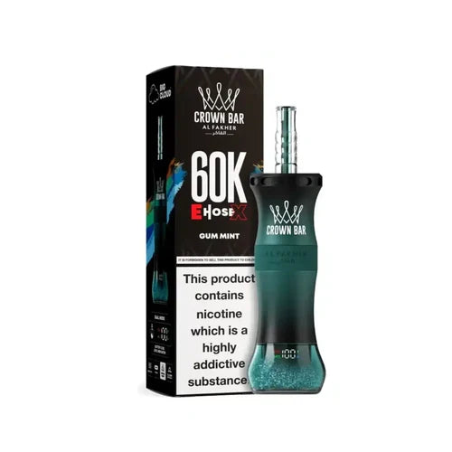 CROWN BAR ALFAKHER EHOSEX 60K PUFFS (6MG)