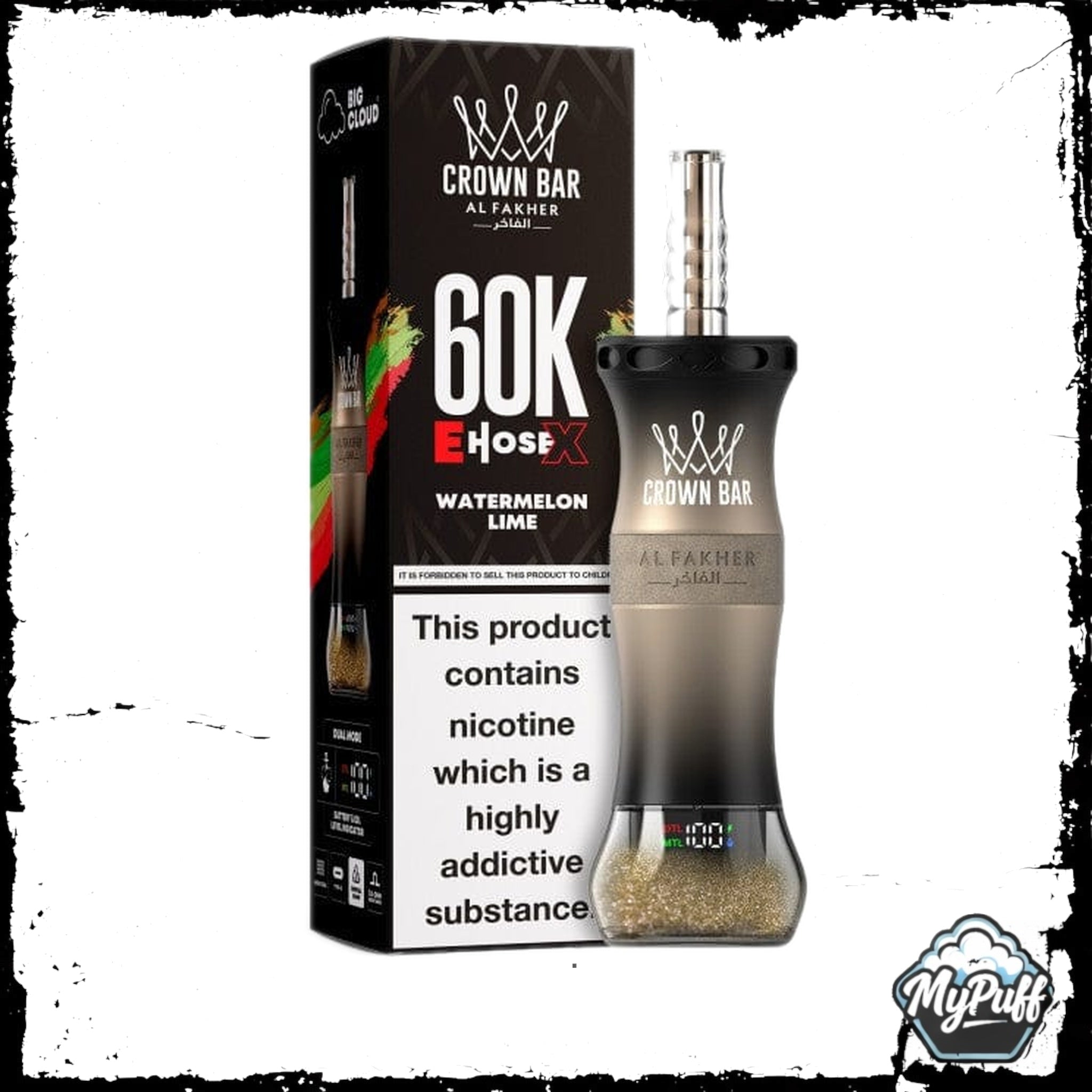 AL FAKHER 60K E-HoseX Crown Bar
